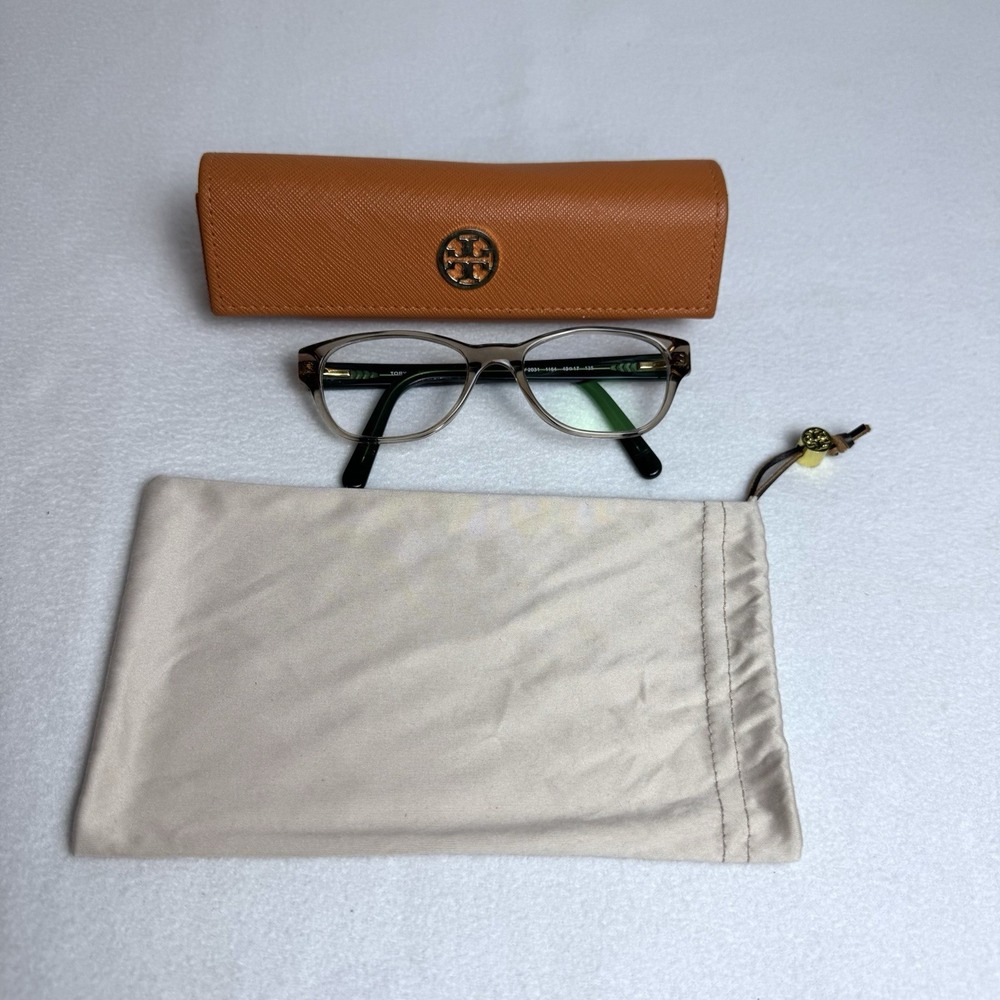 Tory Burch TY2031 1164 Khaki Teal Green Women's Eyeglasses Frames 49-17-135
